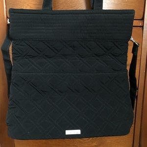 Vera Bradley quilted fold over crossbody